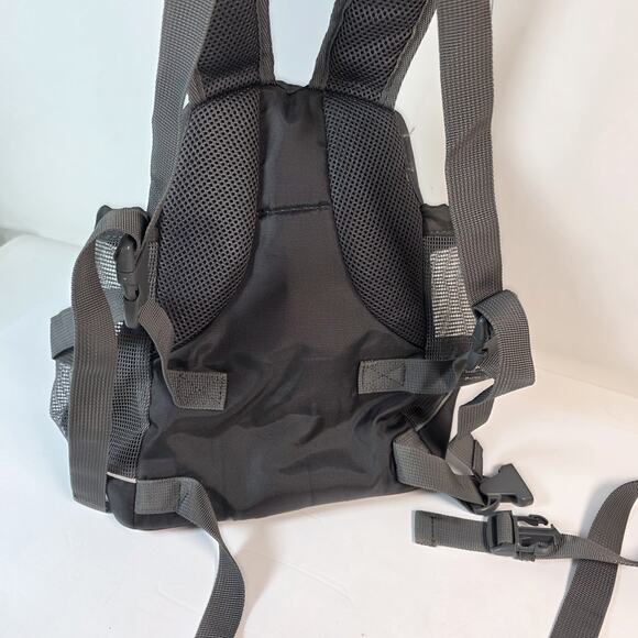 Raise the Woof Outward Hound Pooch Black Front pack Carrier Backpack Small Dog - Picture 5 of 10